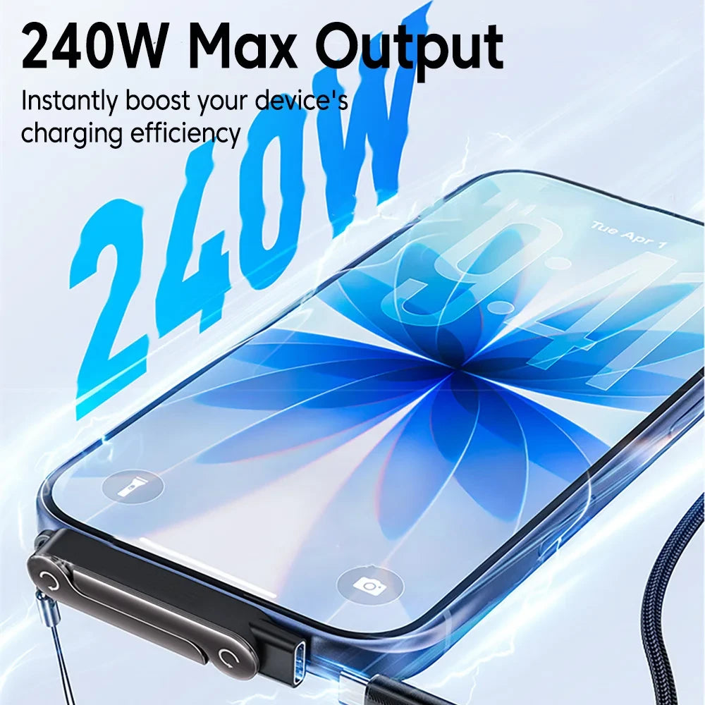 Foldable Type C Charging Stand Adapter