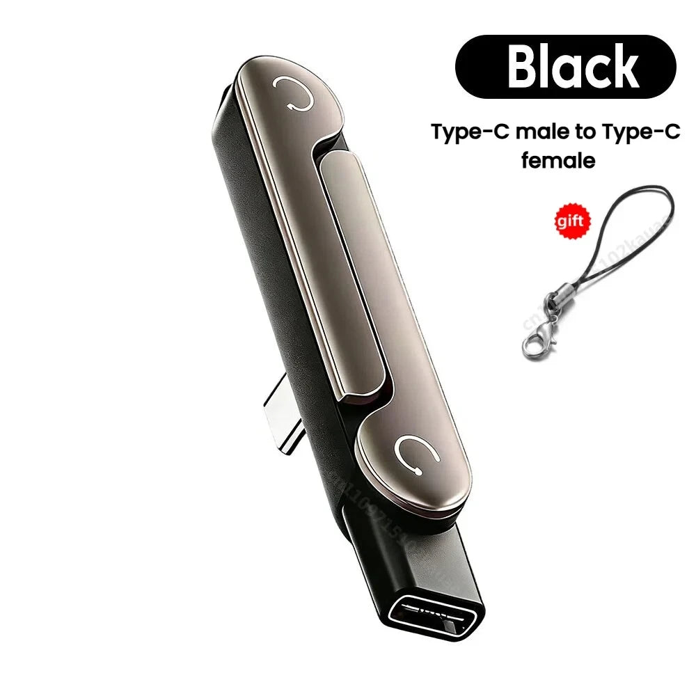 Foldable Type C Charging Stand Adapter