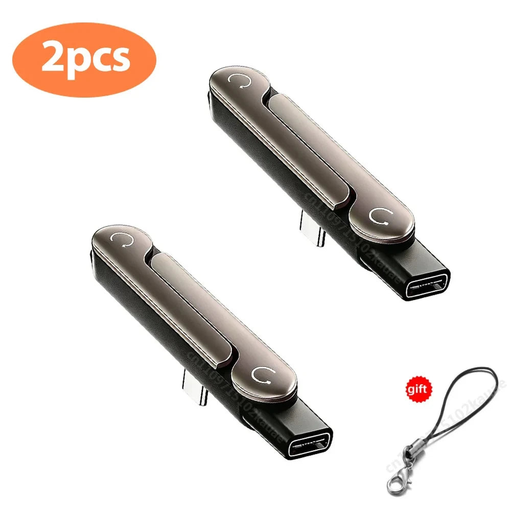 Foldable Type C Charging Stand Adapter