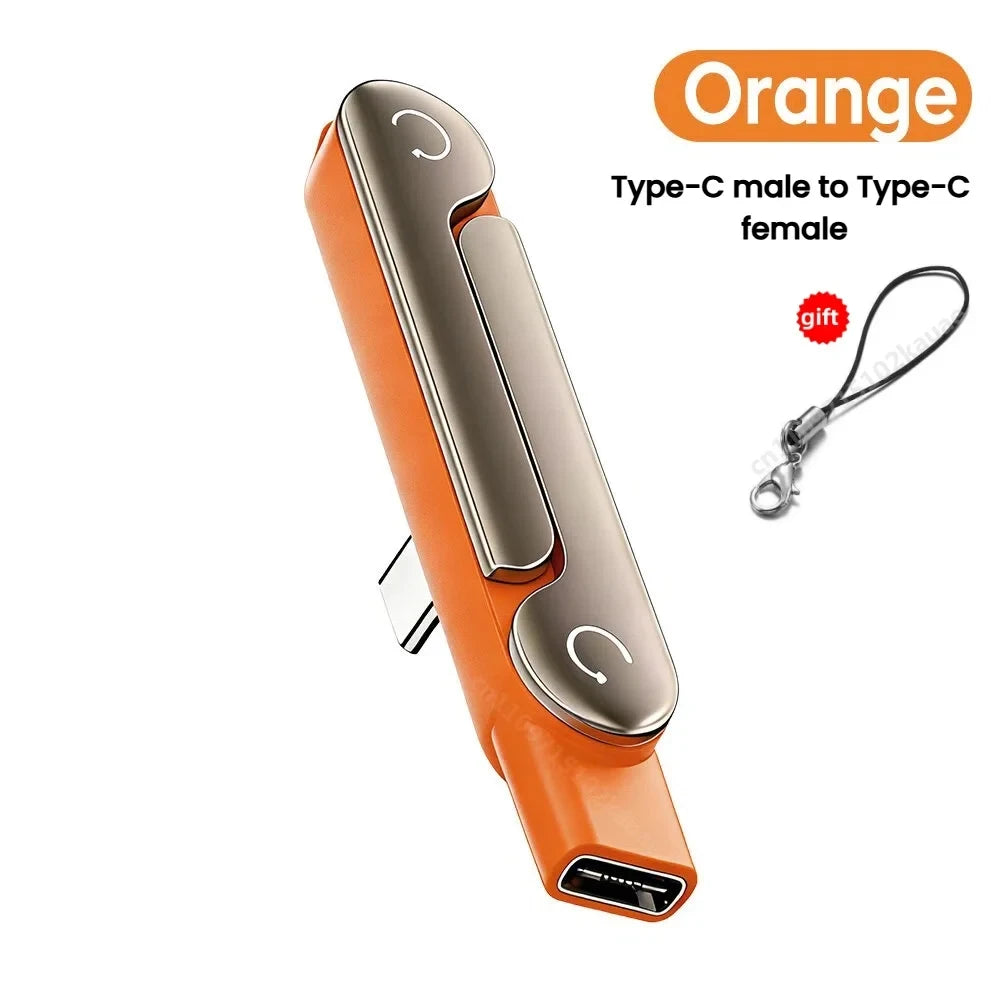 Foldable Type C Charging Stand Adapter