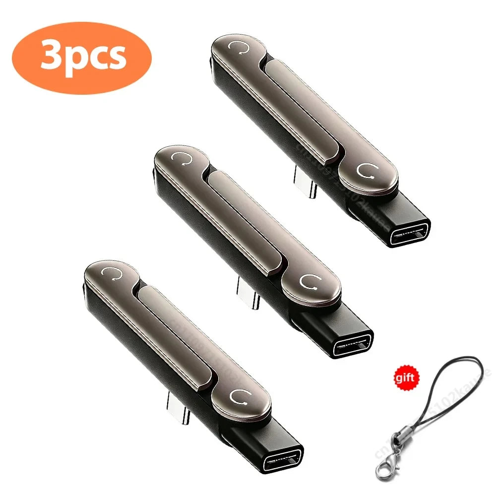 Foldable Type C Charging Stand Adapter