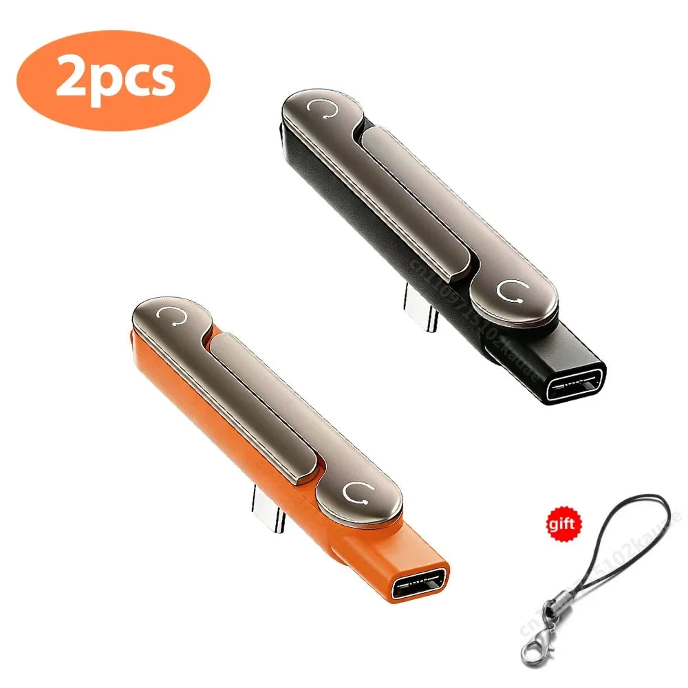 Foldable Type C Charging Stand Adapter
